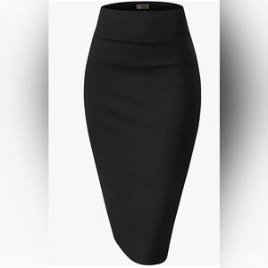 Stretchy Pencil Skirt